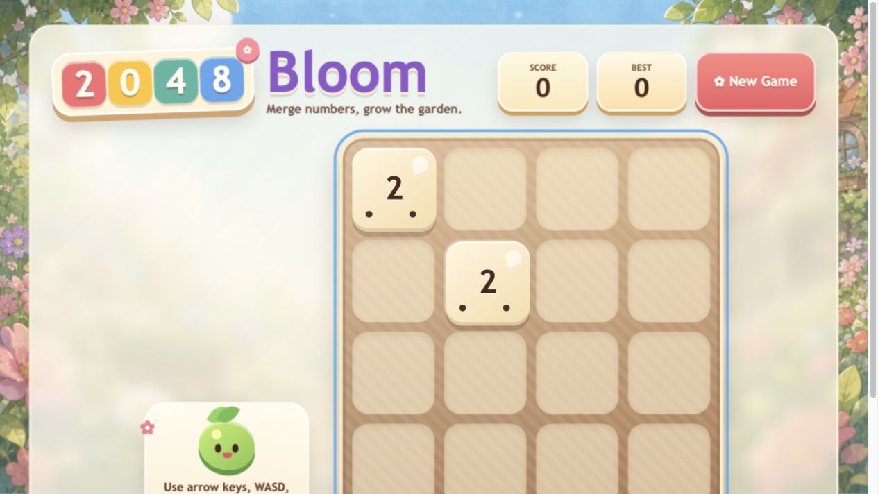 2048 game preview