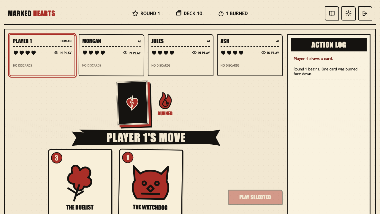 LoveLetter game preview