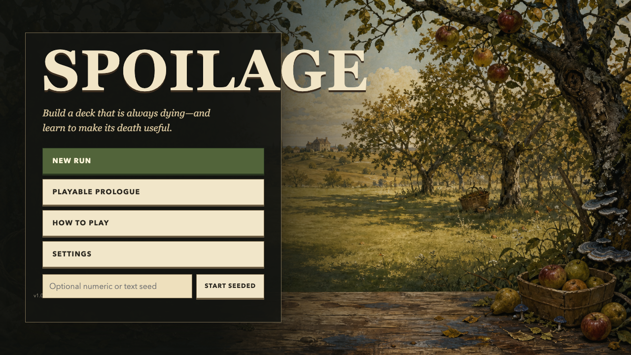 Spoilage game preview